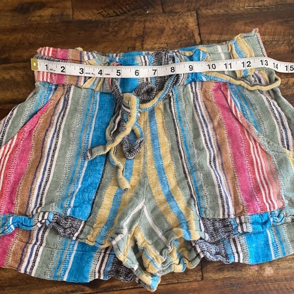 Indigo Rein Colorful Mini Shorts Size Small - Picture 5 of 10